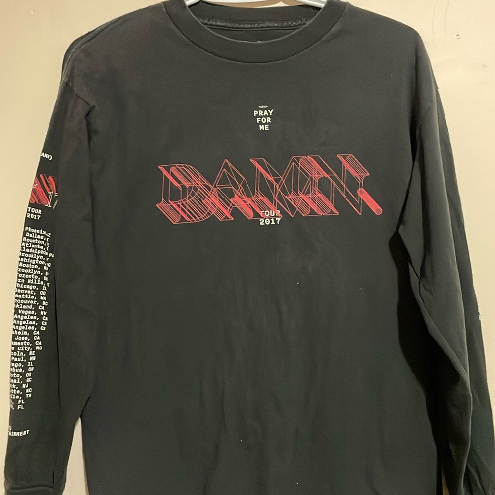 Kendrick Lamar Damn tour 2017 Merch